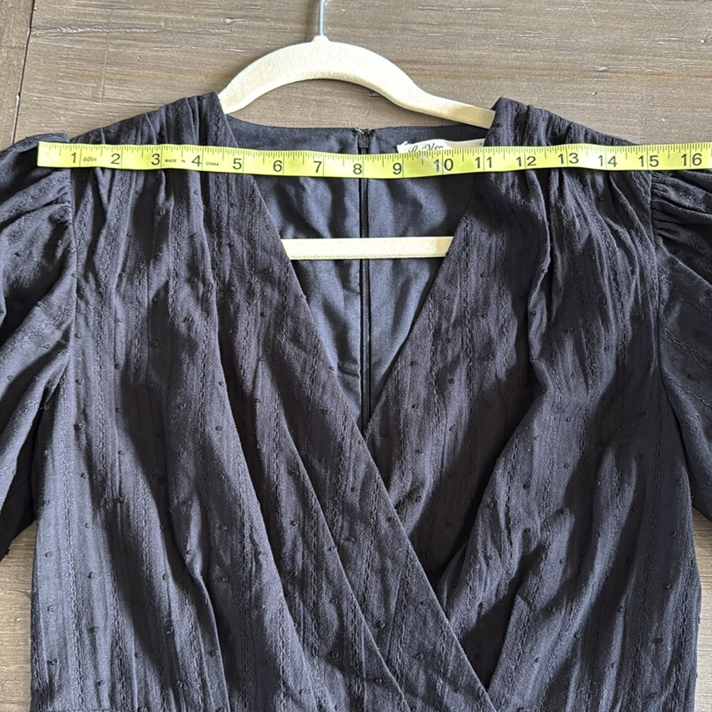 La’Ven Black dress with Ruffles (NWOT) - Picture 7 of 10